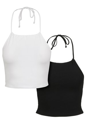 2-PACK - Top - black/white