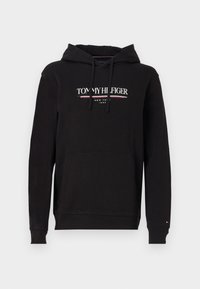 BRAND LOVE HOODIE - Luvtröja - black