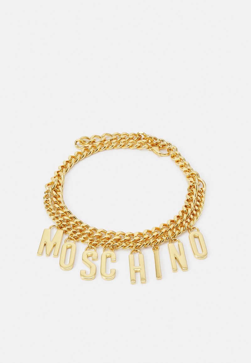MOSCHINO BELT CHAIN Waist belt shiny goldcoloured/goldcoloured