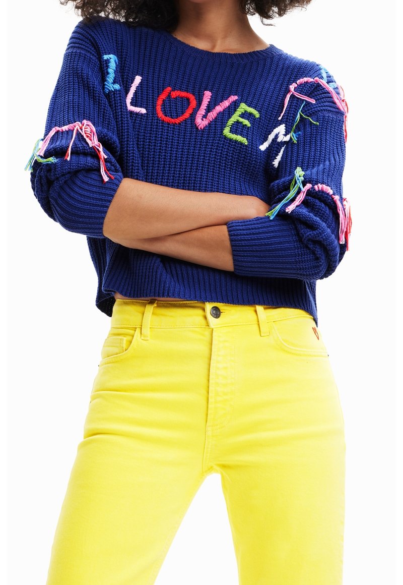 Desigual Maglione - blue