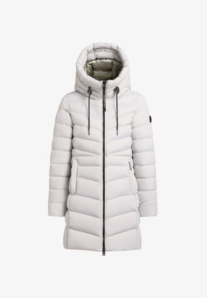 Helehall hõlmik, mis on kaetud sooja voodriga ja millel on kapuuts, ees lukuga, taskud ning kapuutsi reguleeritavad nöörid.