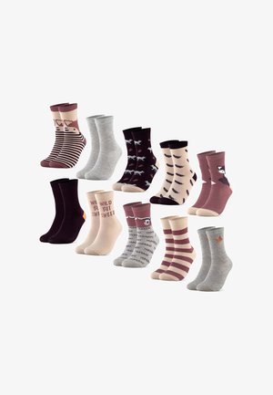 OCCULTO, 10 PACK MUSTER - Socken - fox