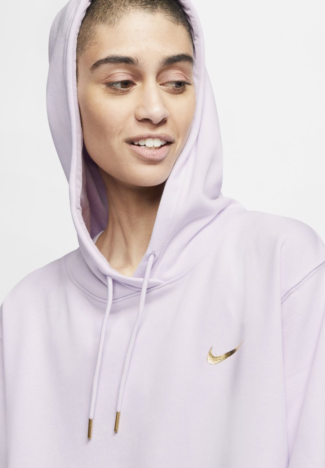 nike lilac hoodie womens