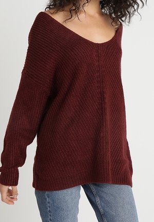 Pullover - bordeaux
