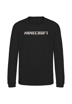 MINECRAFT LOGO - Mikina - black
