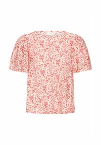 Unausgewählt, mars red flower print