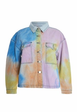 Giacca di jeans - multi tie dye
