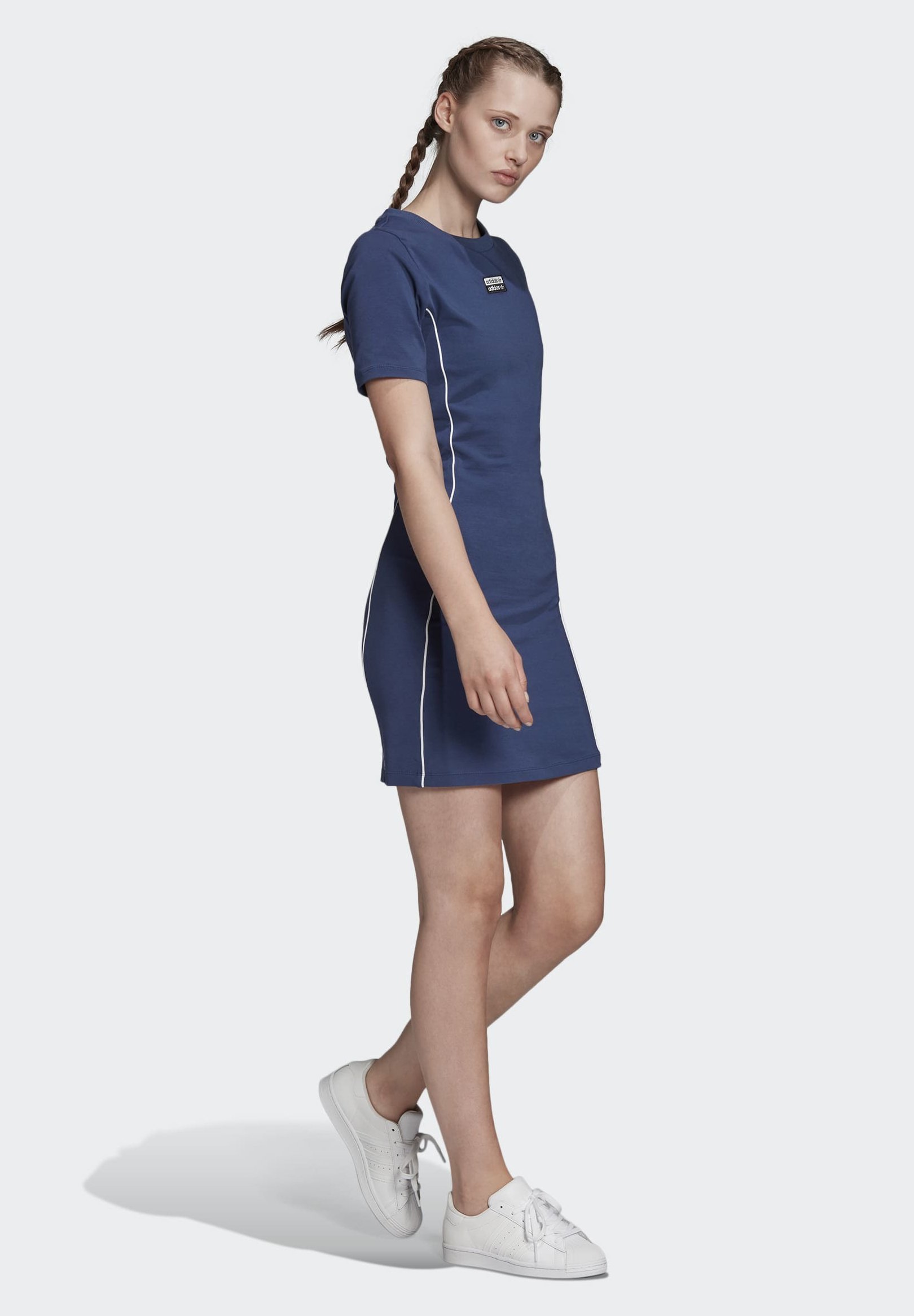 vestido adidas 3 stripes feminino