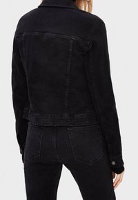 Bershka Jeansjacka - black