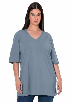 Ulla Popken, 2 PACK - Basic T-shirt - blue