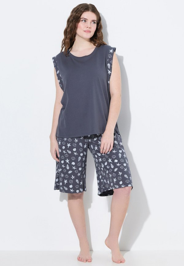 SET - Nachtwäsche Set - dark gray