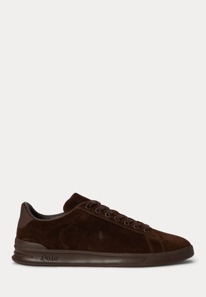 Polo Ralph Lauren HERITAGE COURT SNEAKER  - Αθλητικά παπούτσια - dark chocolate