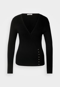 Strickpullover - noir