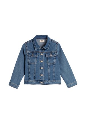 FLAP POCKET DETAIL LONG SLEEVE - Jeansjacke - blue