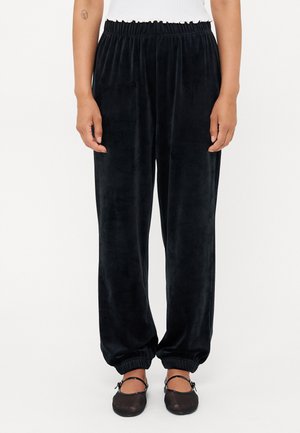 ONLREBEL CUFF PANTS - Joggebukse - black