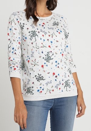 Sweatshirt - mottled light grey