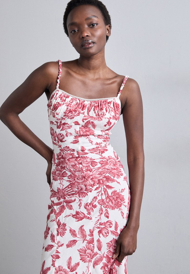 Robe Longue Multicolore Sandro - Taille 1 (36) - Occasion Très Bon état