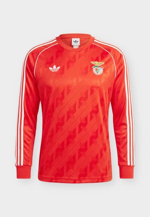 adidas Originals, SL BENFICA LONGSLEEVE - Ρούχα για κλαμπ - red