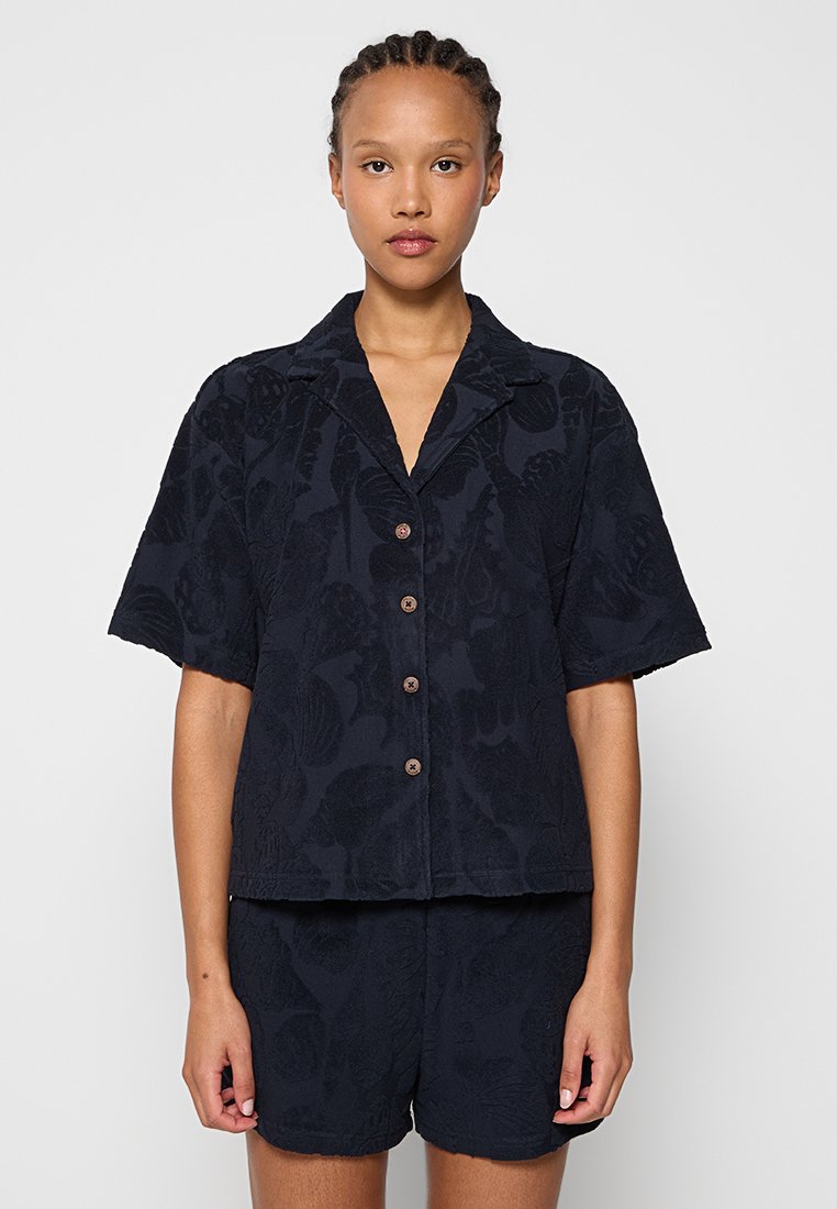 Scotch & Soda Overhemdblouse donkerblauw