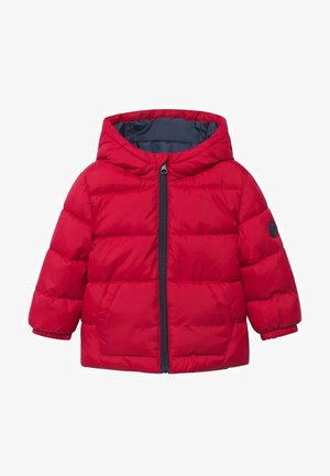 HOOD QUILTED - Lehká bunda - red