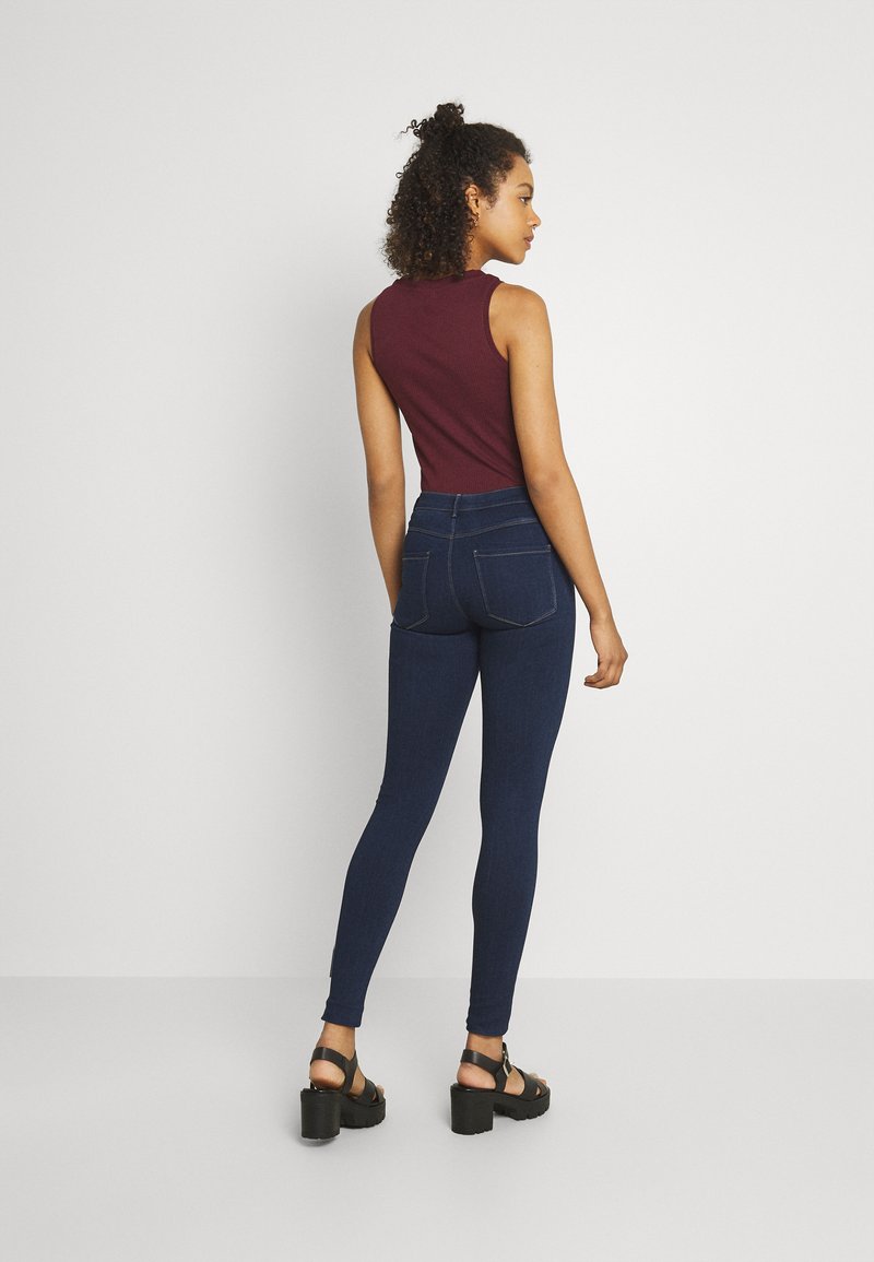 Damen Skinny | ONLY ONLRAIN LIFE Jeans Skinny Fit dark blue denim/dark-blue denim - WB65205 Damen Skinny | ONLY ONLRAIN LIFE Jeans Skinny Fit dark blue denim/dark-blue denim - WB65205