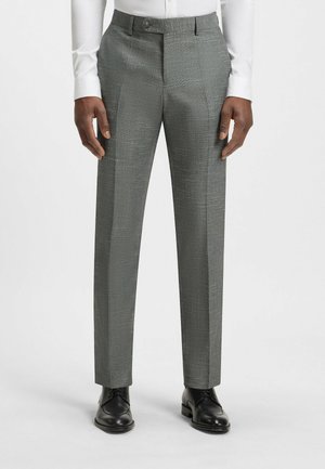 BOSS GENIUS - Trousers - silver one