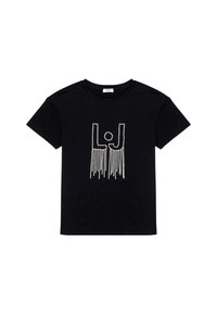 ECS MODA  - Triko s potiskem - black