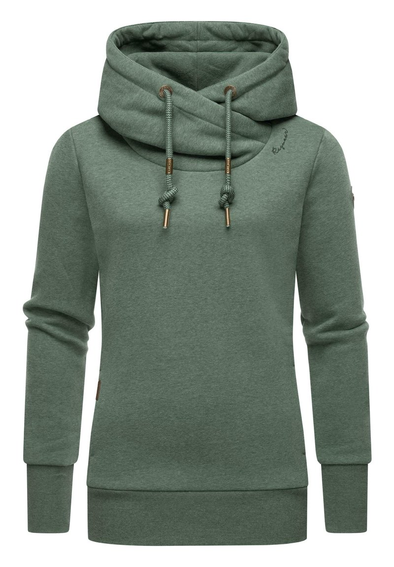 Ragwear GRIPY BOLD - Felpa con cappuccio - pine green