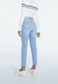 Stradivarius Vaqueros slim fit - blue