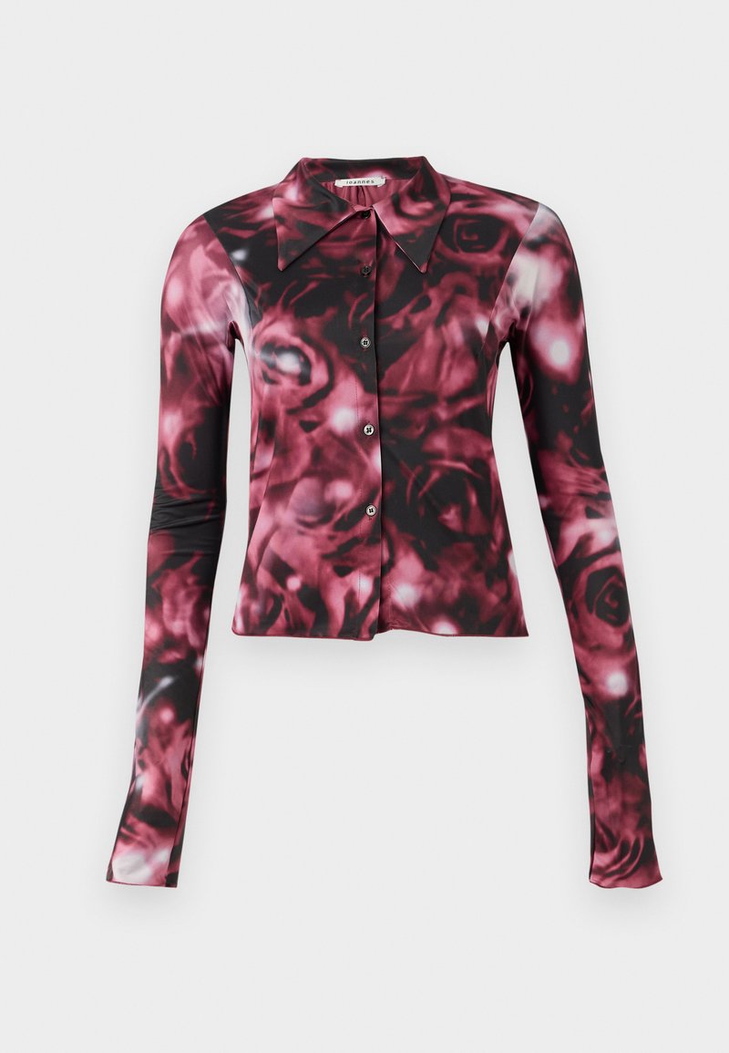 Ioannes Overhemdblouse paars Ioannes Overhemdblouse paars