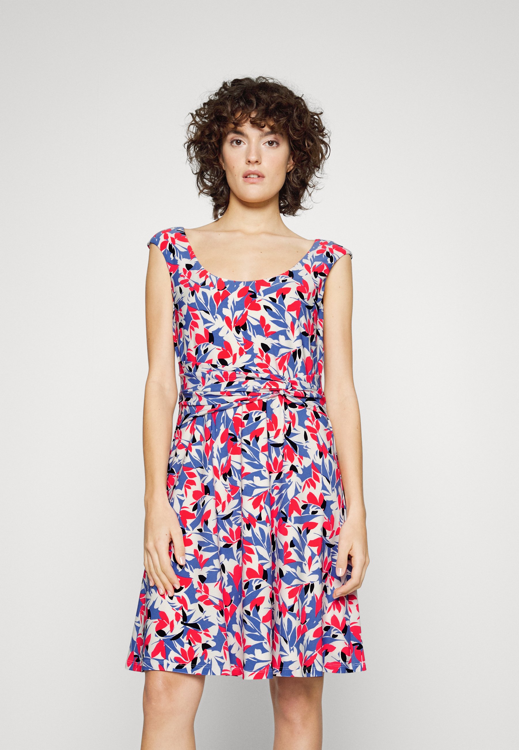 ralph lauren floral jersey dress