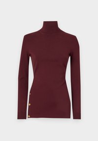 Elisabetta Franchi WOMENS Maglione rouge noir/bordeaux