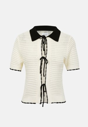 Even&Odd, SUMMER KNIT - Ζακέτα - beige/black