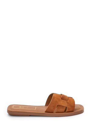 Next FOREVER COMFORT - Platt slip-in - tan brown suede