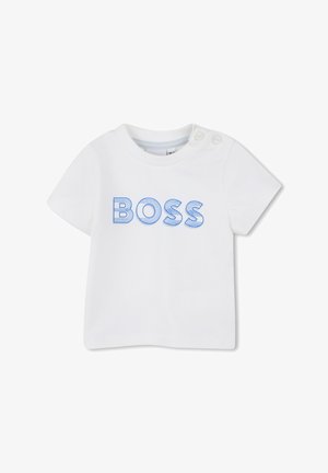 BOSS Kidswear, SHORT SLEEVES TEE - T-shirt imprimé - blanc