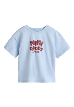 Next REGULAR FIT - SMILE SLOGAN T-SHIRT . - Tričko s potlačou - chocolate brown