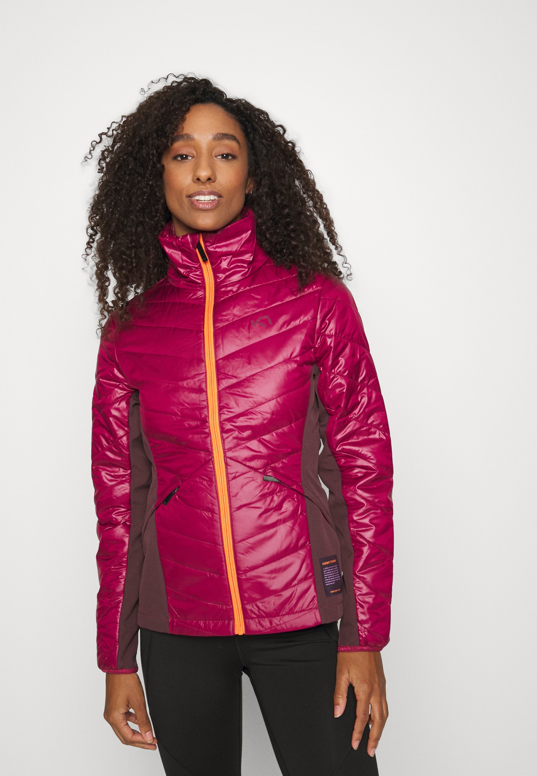 Kari Traa VOSS MIDLAYER JACKET - Winter jacket - fancy/dark red - Zalando.de
