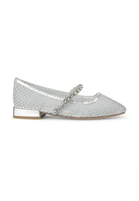 Ballerina's met enkelbandjes - plateado