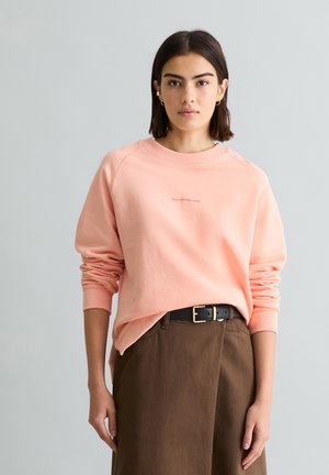 LSL RAGLANCHEST ARTWORK - Sweatshirt - peony pink