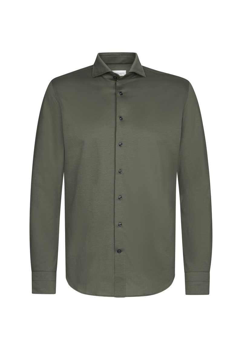 PROFUOMO Overhemd kaki PROFUOMO Overhemd kaki