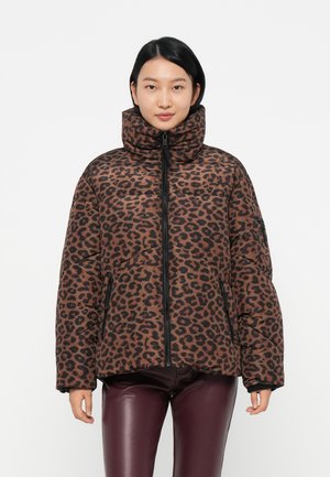 MARTINA PRINT CROP - Giacca invernale - light brown