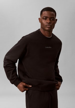 Calvin Klein, HEAVYWEIGHT FRENCH TERRY SWEATSHIRT - Суитшърт - black