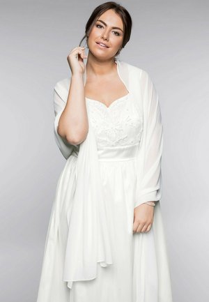 Sheego STOLA - Cape - offwhite