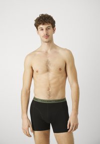 Björn Borg STRETCH BOXER 3 PACK - Apakšbikses - black/blue