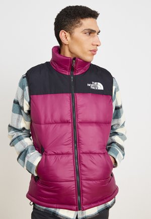 M HMLYN INSULATED VEST - Strukirani kaput - boysenberry/black