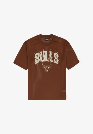 New Era, CHICAGO BULLS NBA CORE PLUS TEE - T-Shirt print - dau
