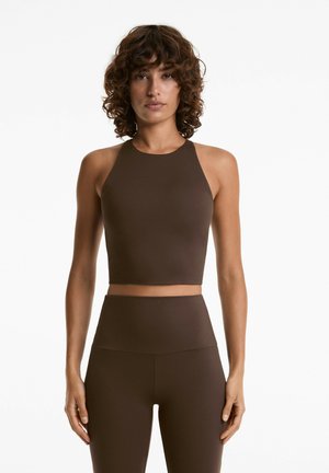 COMFORTLUX STRAP - Débardeur - mottled light brown