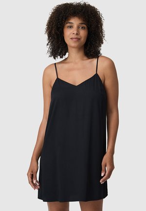 BLOOM SLEEP SHINY - Camicia da notte - schwarz