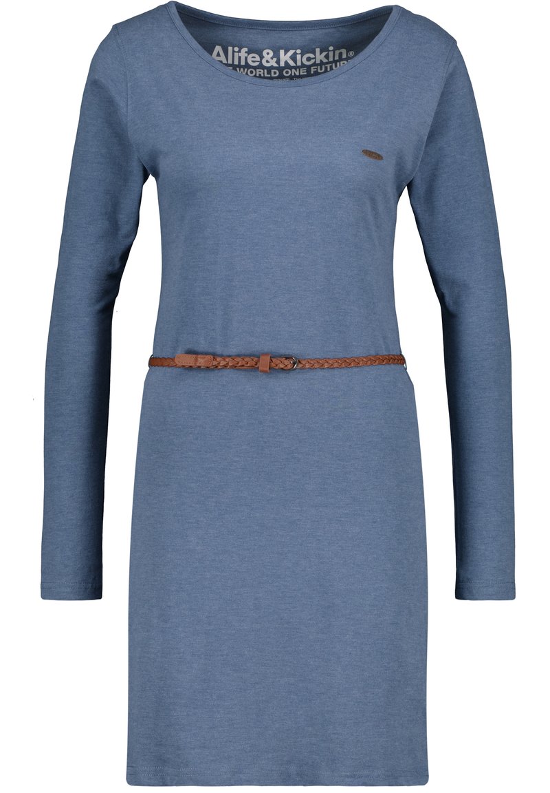 alife & kickin Jerseyjurk gemêleerd donkerblauw alife & kickin Jerseyjurk gemêleerd donkerblauw