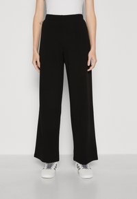 Vero Moda VMJADA WIDE PANTS - Bukser - black